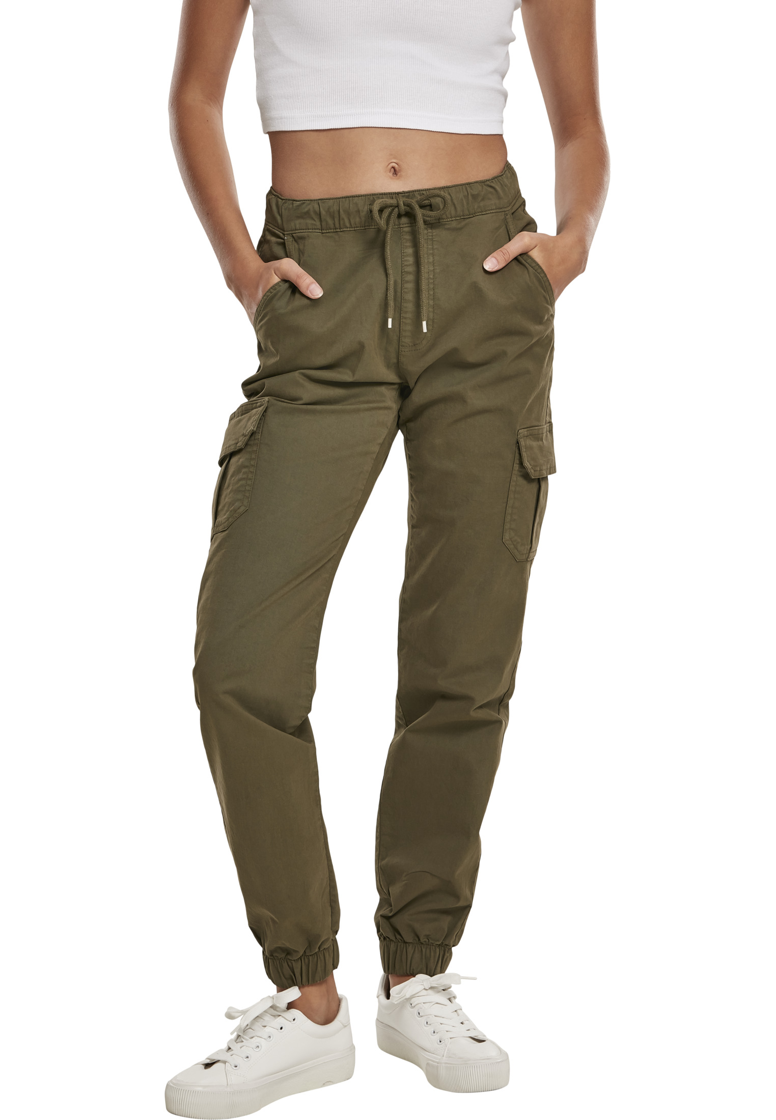 Front Pocket Cargo Jogging Pants-TB3511