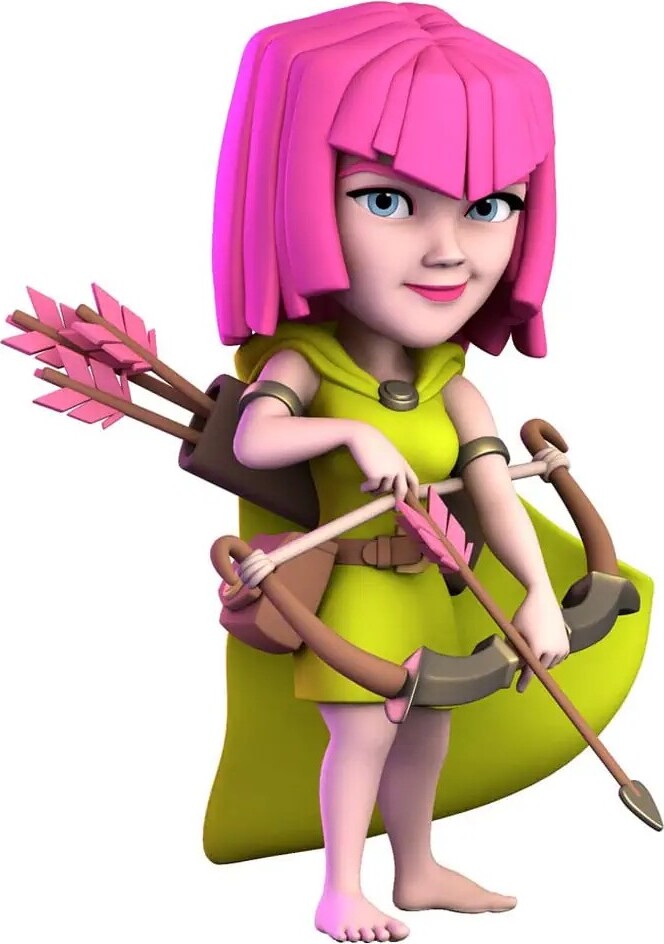World of Clash Minix Figur Archery 12 cm 119205