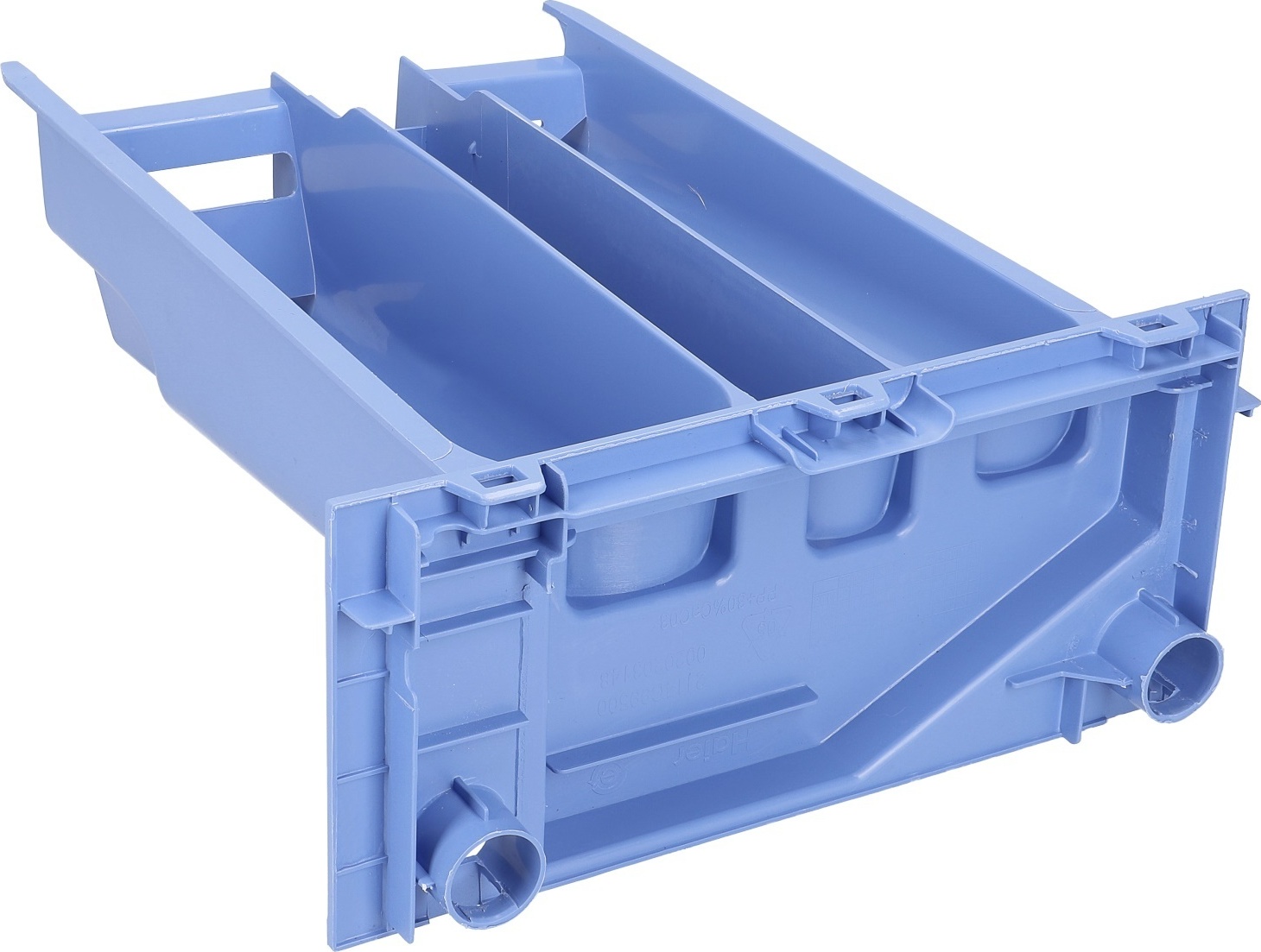 easyPART passend für Haier Waschmittelschublade 49049842 für Waschmaschine | Waschmittelfach, Waschmittelbehälter, Waschmittelkasten, Einspülschublade, Waschmittelbox 10090299