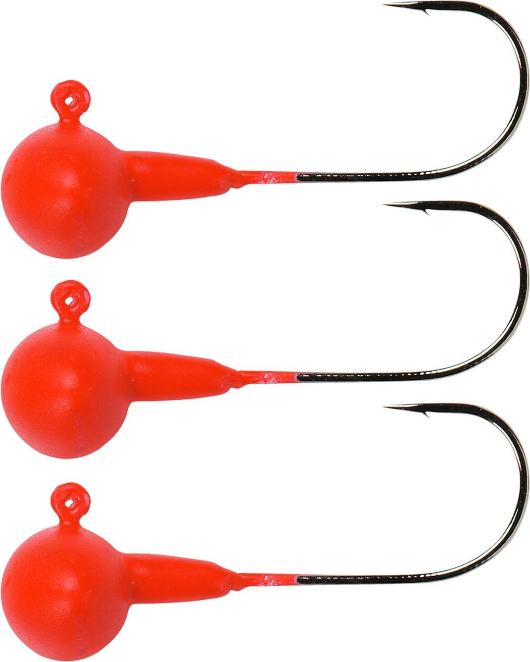 Spro Football Gripper Jig 90 rot - 3 Jighaken Gamakatsu, Größe:21g / Gr. 4/0 4939121 Spro Jighaken-aus
