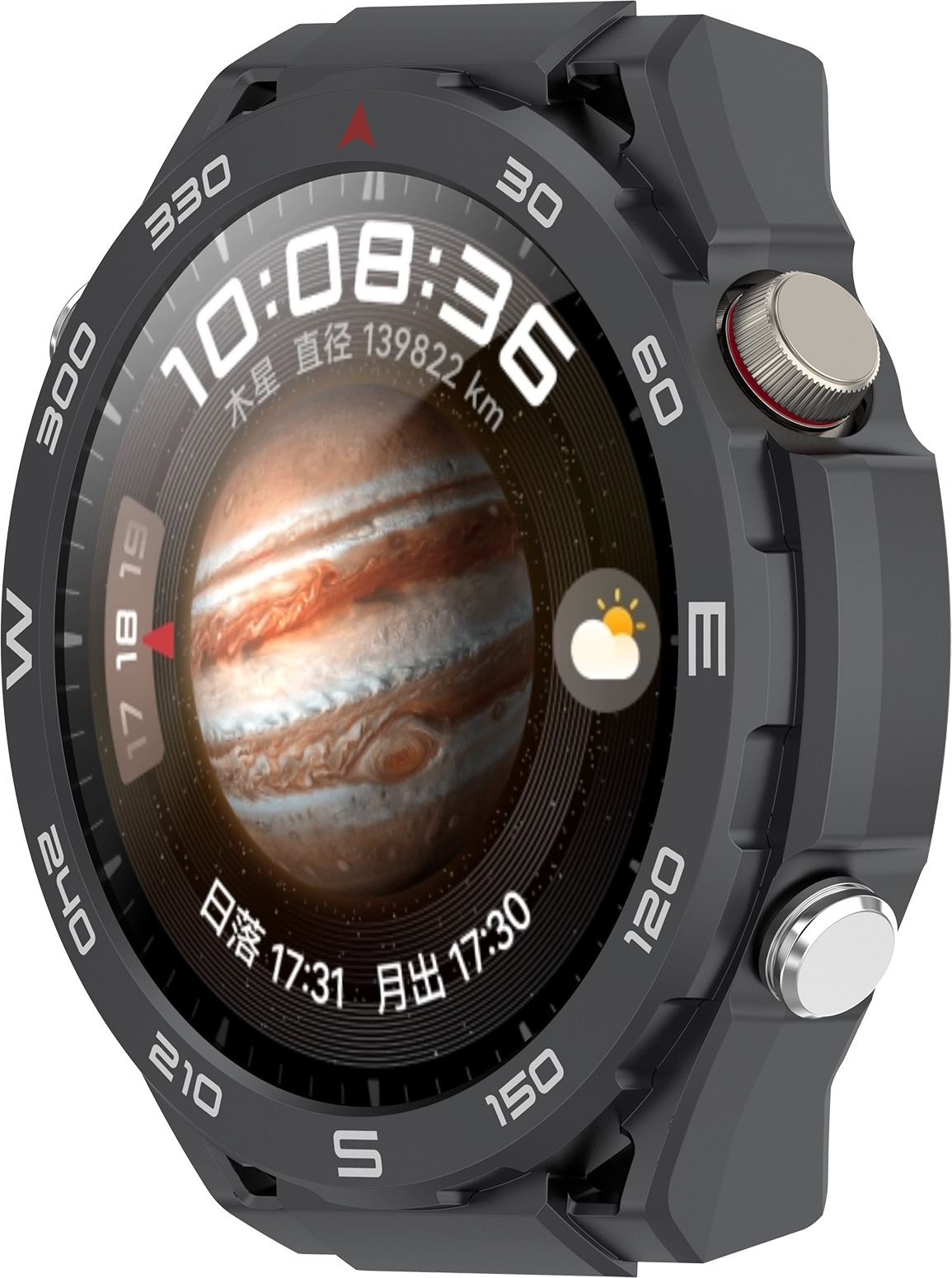 INF Verwandeln Sie Ihre Huawei Watch 4 Pro mit einem meisterhaften Gehäuse Beige 378447