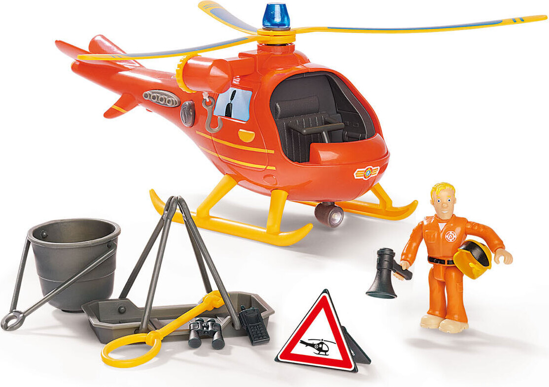 Simba Dickie Sam elicottero Wallaby con figura