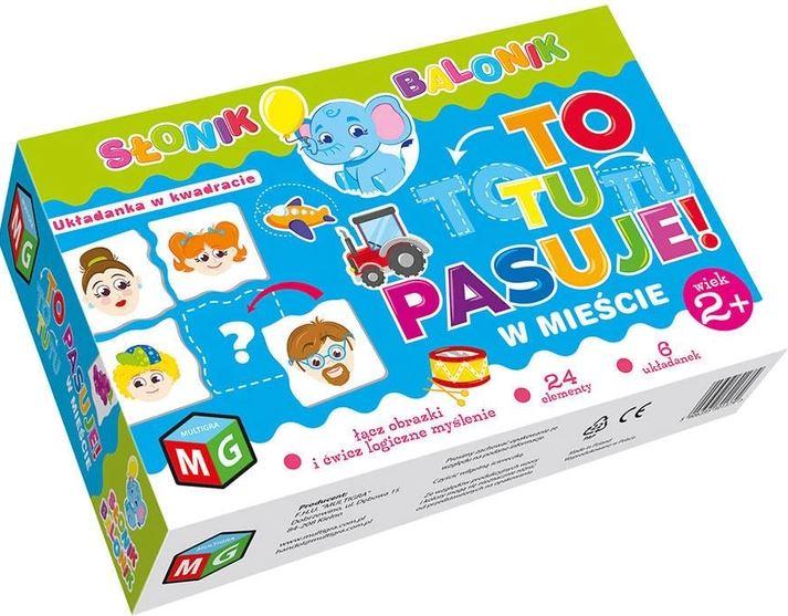 Brettspiel MULTIGRA - In der Stadt Sonik Balonik 01379