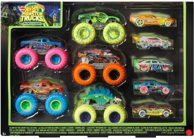 Hot Wheels Hw Monster Trucks Glow In The Dark English Truck & Truck 4583171
