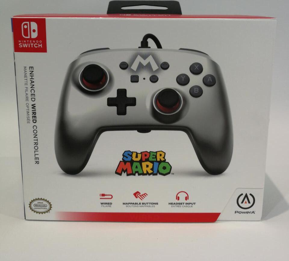 PowerA Nintendo Switch Controller silber