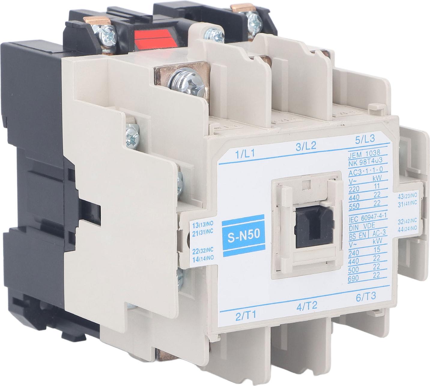 TWO TREES Wechselstrom-Schütz 3P 4NO 4NC 80A 690V Stromkreisschalter-Steuerung für Kraftmaschinen und -geräte 380V
