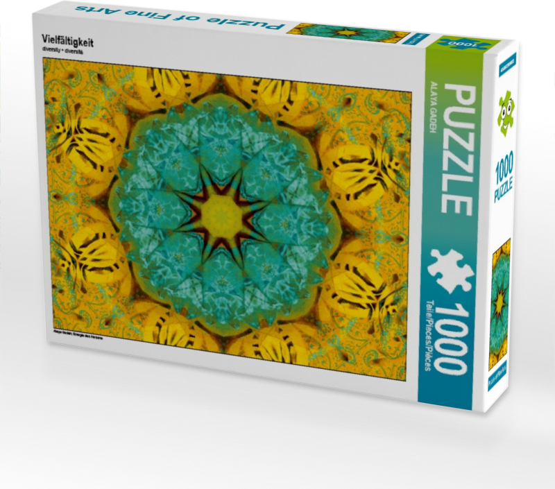 Calvendo Vielfältigkeit 1000 Teile Puzzle quer 640x480mm, GADEH ALAYA; 7369180