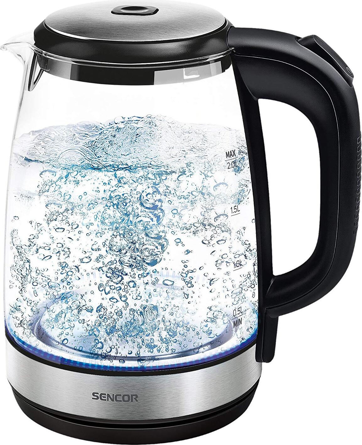 SENCOR SWK 1813OR Wasserkocher 1,8 Liter In Orange - Schnelles Aufkochen Mit Sicherheitssystem