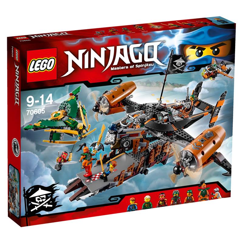 LEGO NINJAGO Vzducholoď nešťastia (70605)
