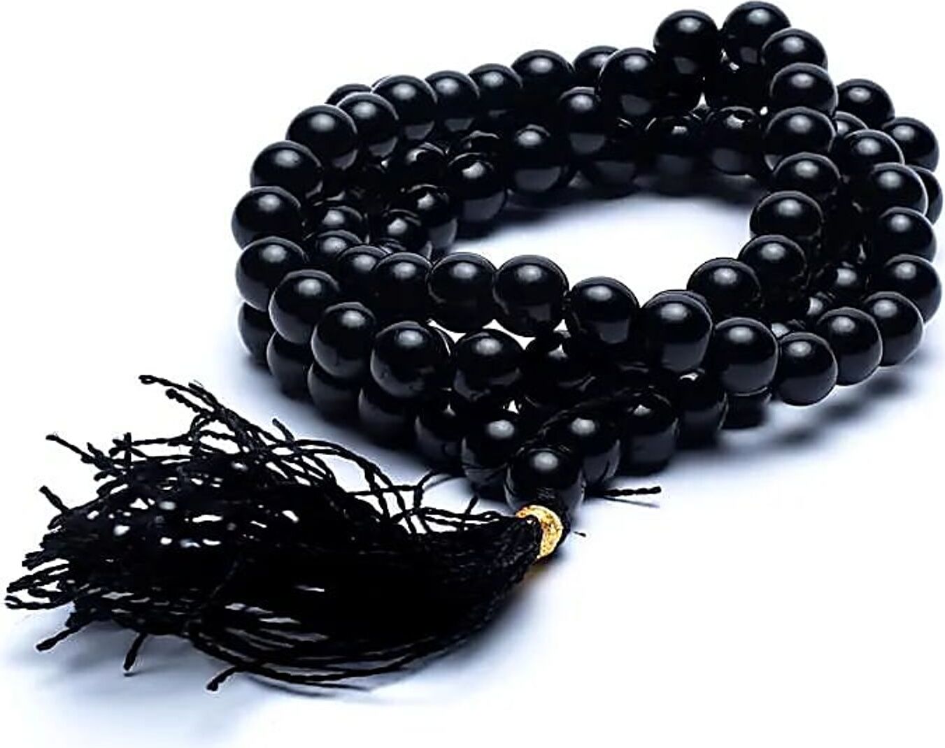 Bahadra Mala Onyx in AA- 108 Perlen -- 0.7 cm online bestellen 2136