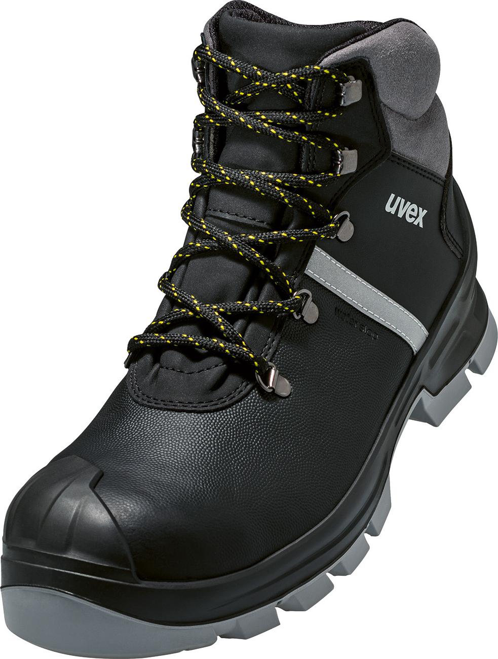 uvex construction Stiefel S3 schwarz, grau Weite 11