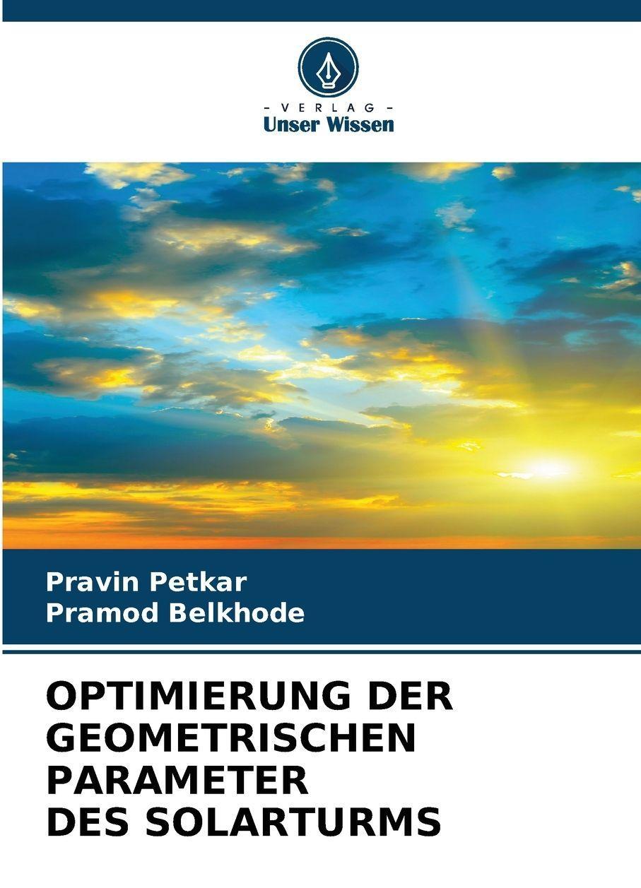 Sonstige Verlage Optimierung Der Geometrischen Parameter Des Solarturms