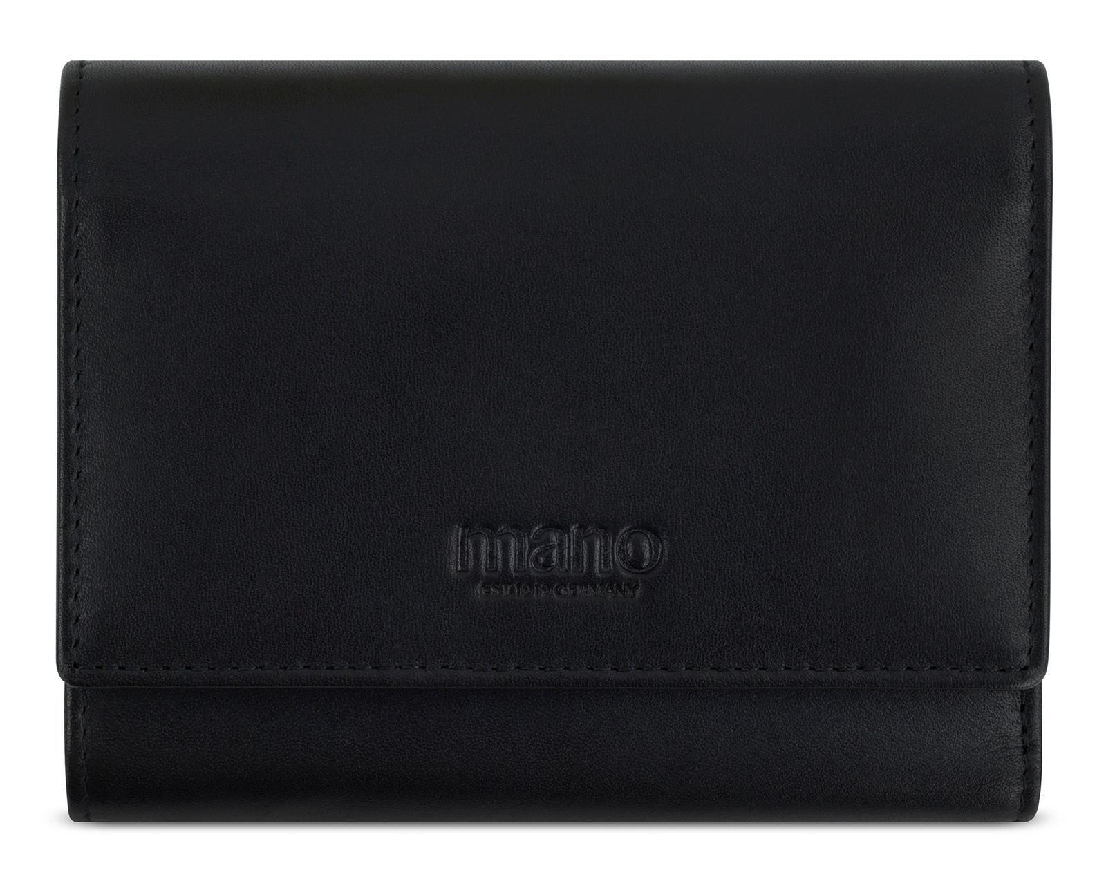 Mano 1919 Überschlagbörse RFID, schwarz M191954501