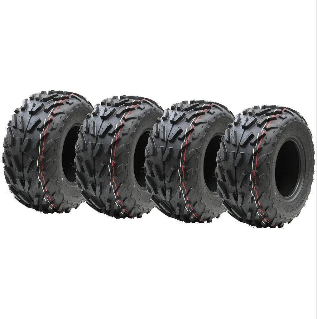 pneumatiky 16x8.00-7 pre štvorkolky 16x8-7, cestné pneumatiky s označením E 7" palcov nové - sada 4 ks