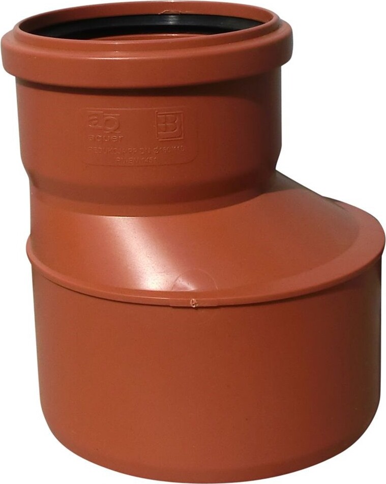 Aquer KG Rohrreduzierung Reduziermuffe Reduzierung Übergangsrohr 160/110 VAR1476