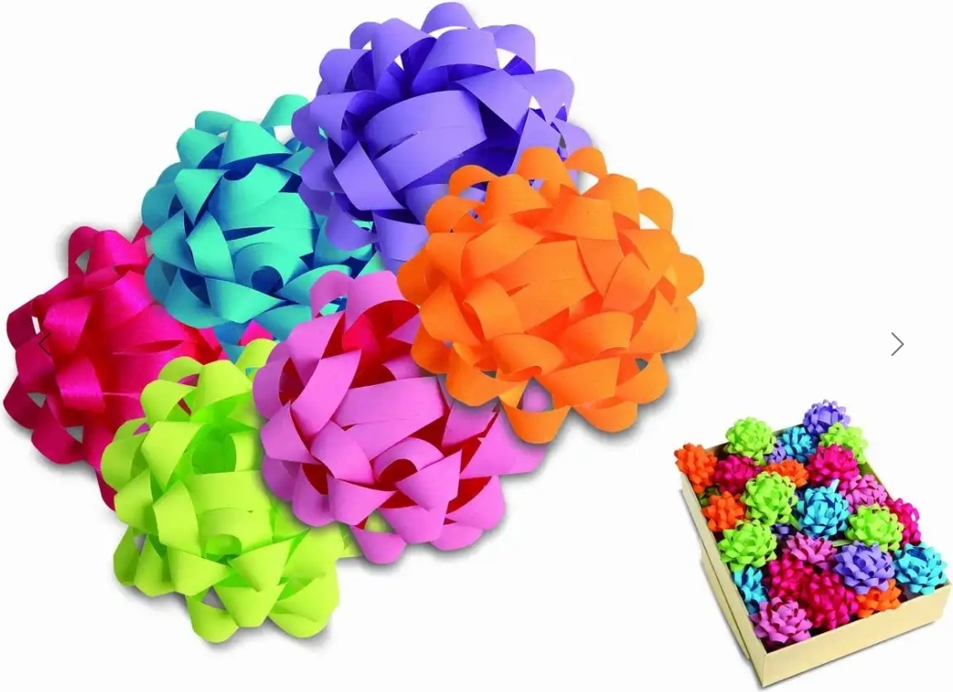 Zentrallager Ahlten Rosette kräftig matt Poly bunt sort. ein Stück