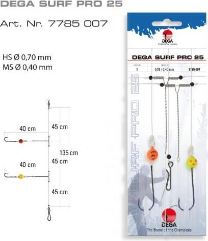 Dega Brandungsvorfach SURF Pro 25