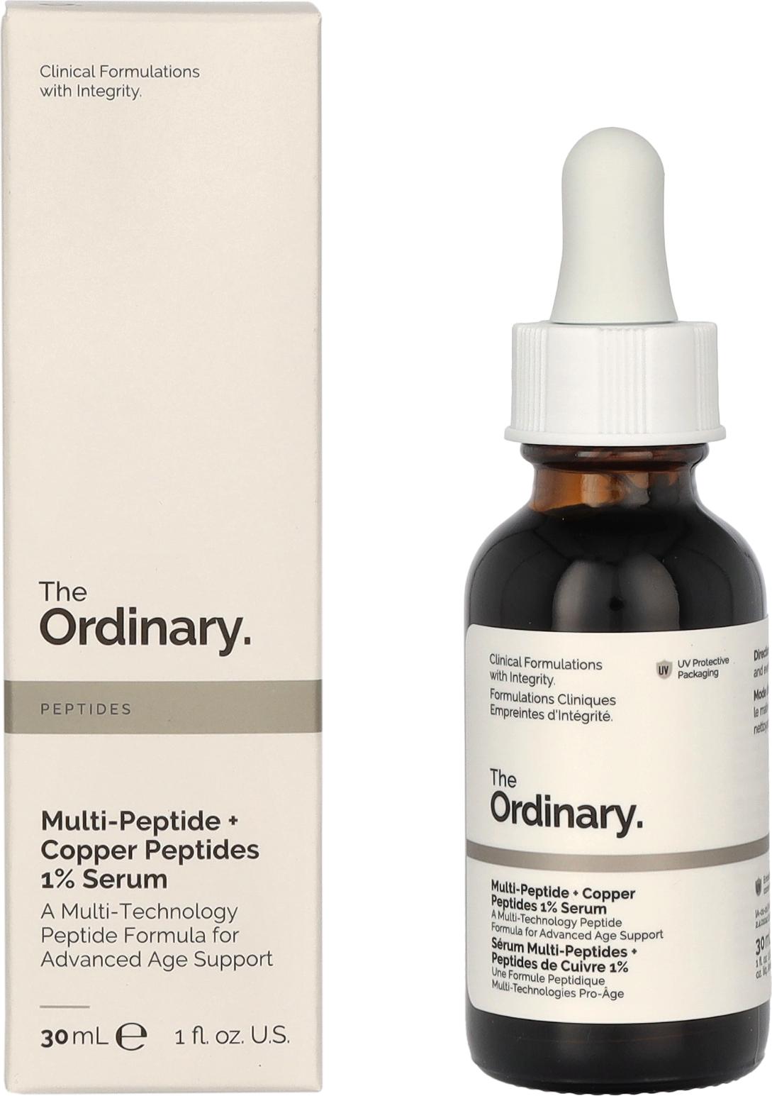 The Ordinary Multi-Peptide + Copper Peptide 1% Gesichtsserum mit Kupferpeptiden 30ml