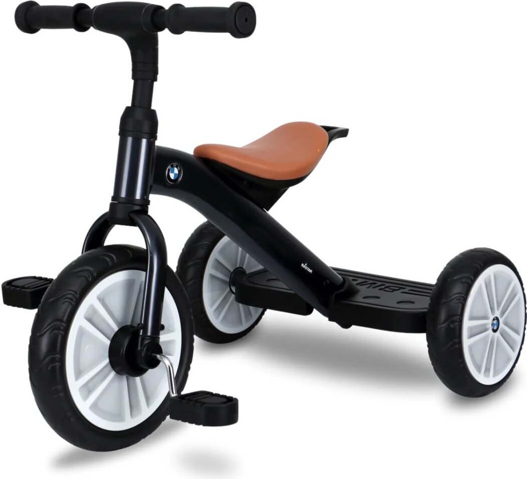Vrooomy BMW Dreirad für Kinder - Dreirad Laufrad - 3 bis 6 Jahre - Anti-Rutsch-Räder - Grau 5100555
