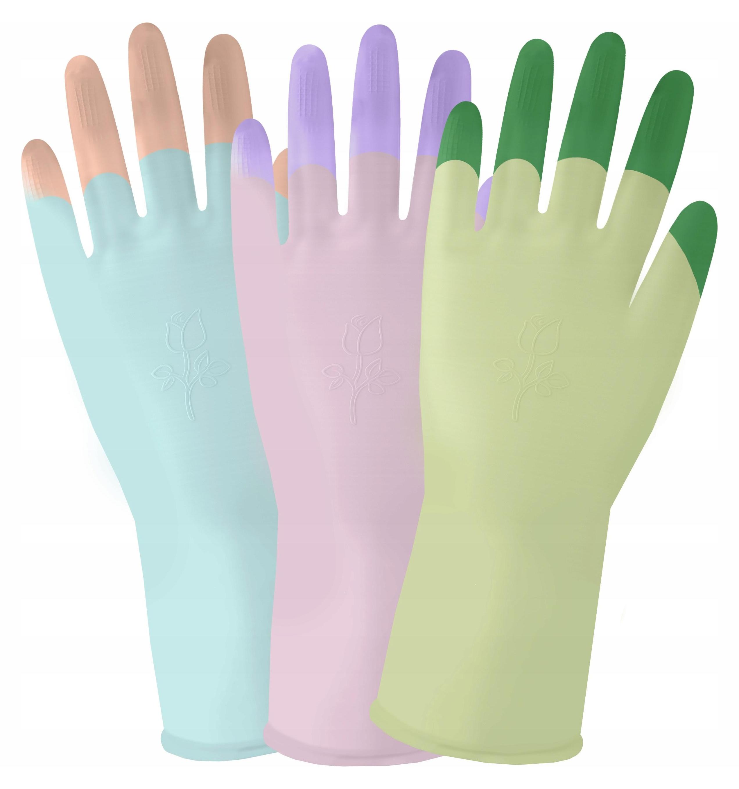 5 Paia Guanti In Gomma Reis – Blu, Chimici E Domestici, Certificati EN388, Taglie S-XL – Confezione Multipla