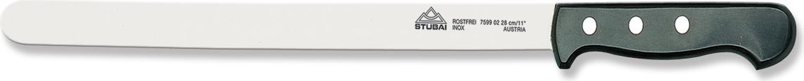 STUBAI hochwertiges Lachsmesser | 280 mm | Küchenmesser aus Edelstahl zum Schneiden von Lachs, Iberico-, Serrano- oder Parmaschinken, spülmaschinenfest Stubai-759902