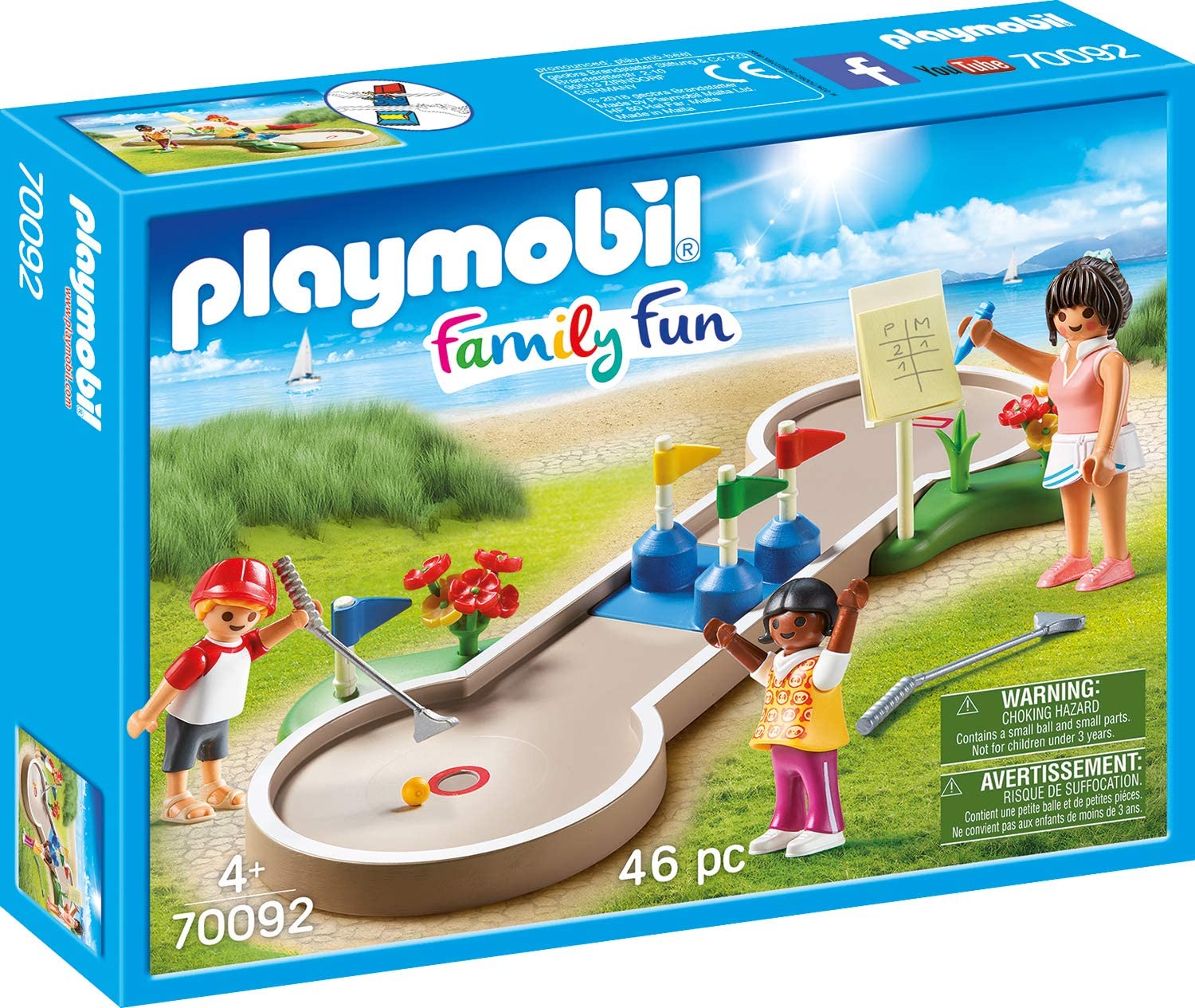 Playmobil Family Fun 70089 Familien-Camping Spielzeug Spielset Ab 4 Jahren 
