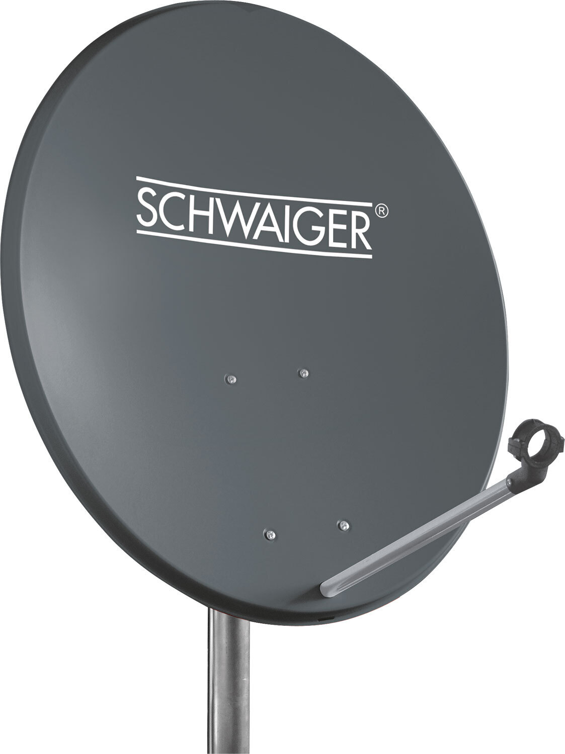 Schwaiger Stahl Satellitenschüssel 60 cm anthrazit 714135