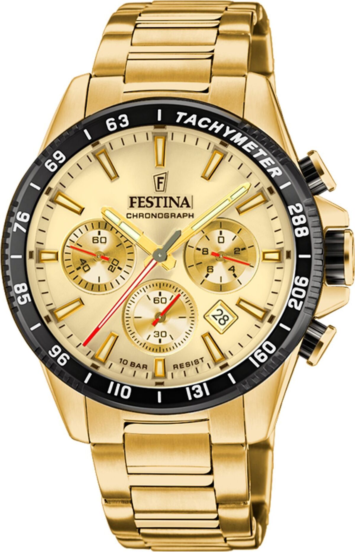 Festina - Náramkové hodinky - Pánske - Quartz - Nadčasový chronograf - F20634/6