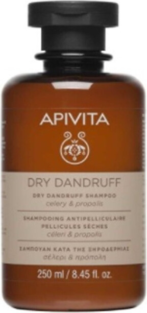 Apivita Anti-Trockenschuppen-Shampoo mit weißer Weide und Propolis, 250 ml