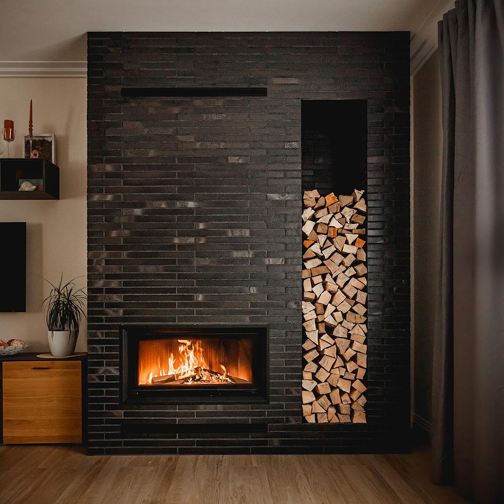 Oceľový krb KRATKI NADIA 14 kW Ø 200 zdvíhací