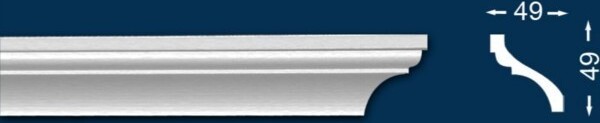 Wiesemann Stuckleiste "Riola 12" 12-270