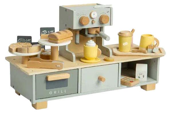 BigJigs Spielzeug Kaffeehaus - Rollenspiel für Kinder 37082