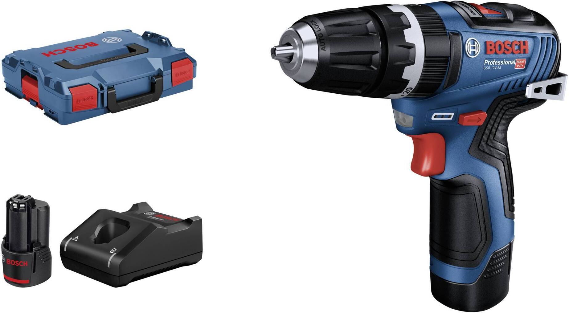Bosch GSB 12V-35 Kit Akumulátorový rázový uťahovák