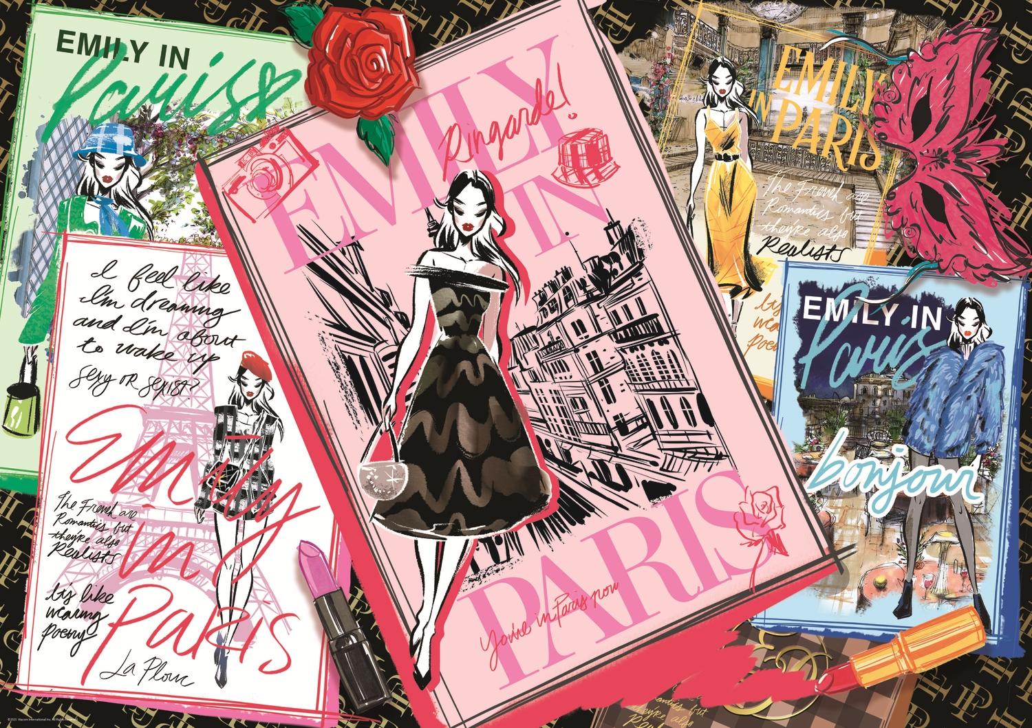 Trefl Puzzle Emily in Paris Modemagazin 1000 Teile Erwachsene 10966