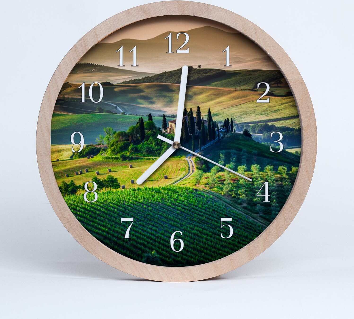 tulup Holzuhr 30fi cm wanduhr - Landschaft Landschaft zdo-30-59862753