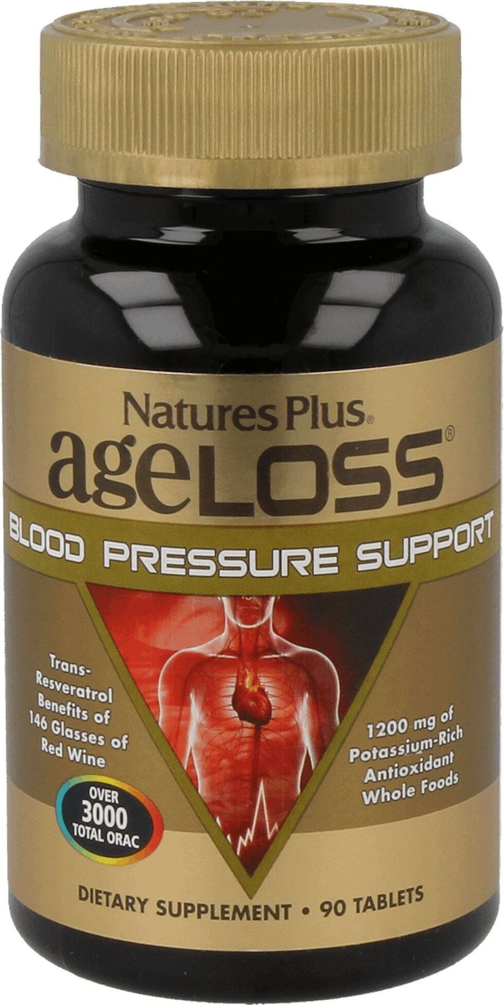 Natures Plus AgeLoss Blood Pressure Support- 90 Tabletten