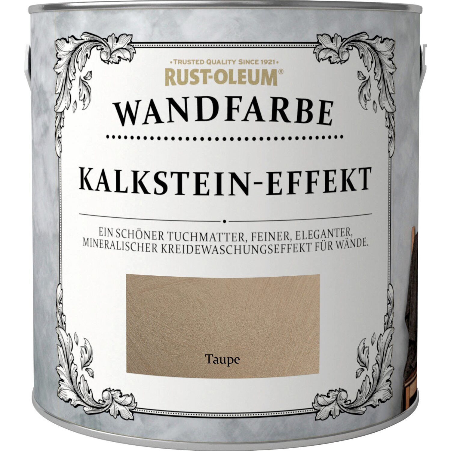 Wandfarbe Kalkstein-Effekt Rust-Oleum 2,5 Liter grün grau blau grau braun beige NEW-4605