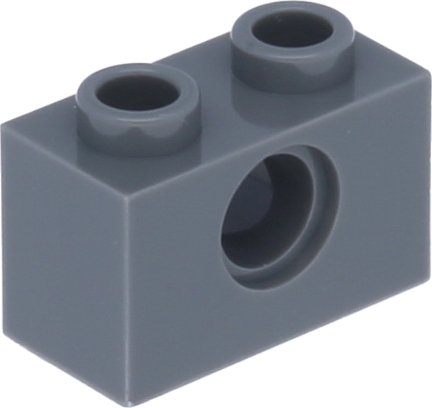LEGO® 1x2 Technic kocky Vysoké kocky s otvorom Tmavosivá - 3700 NOVINKA! Množstvo 250x