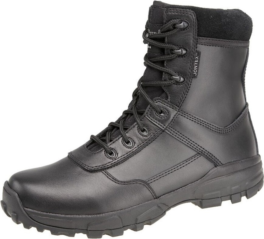 Grafters - Pánske bojové topánky "Ambush", kožené DF2128 (48 EU) (Black)