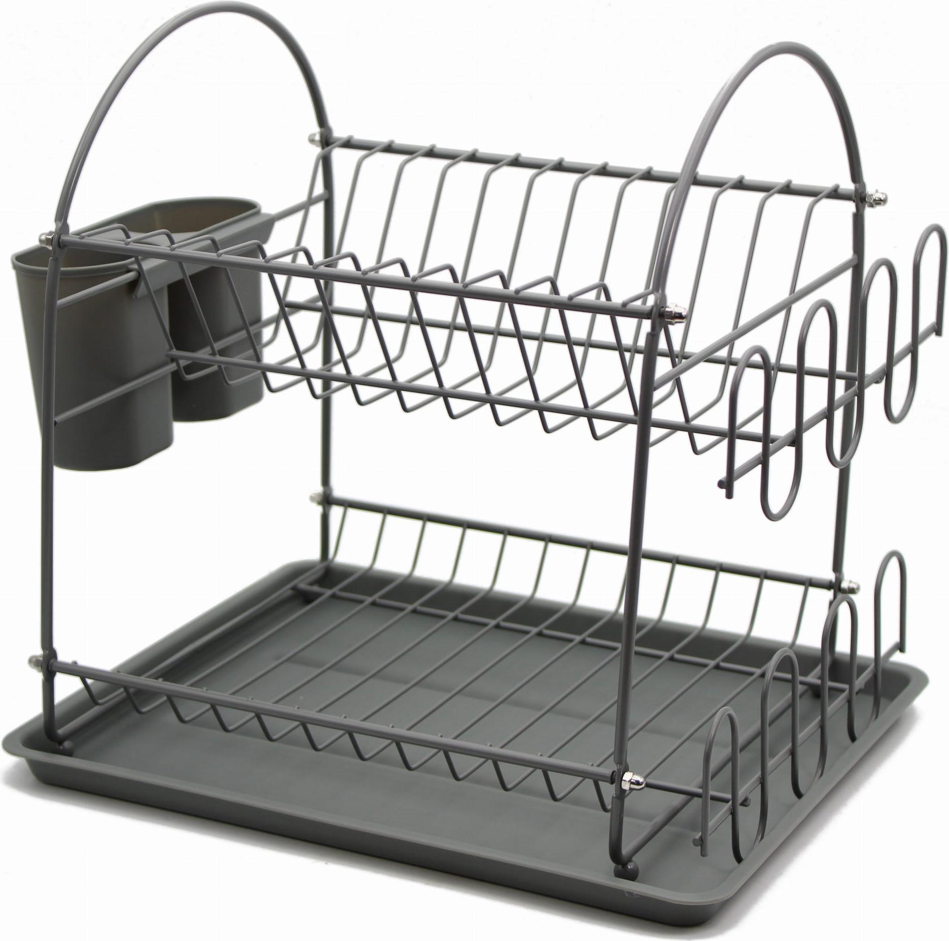 Abtropfgestell 32x32x26cm BRUNBESTE BB-3565 Grau