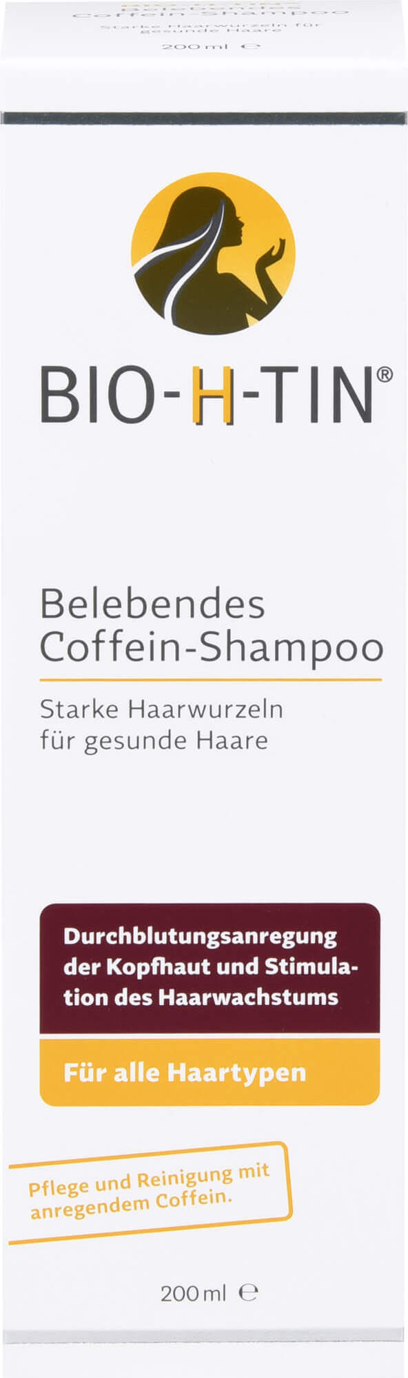 BIO-H-TIN Coffein-Shampoo, 200 ml Creme