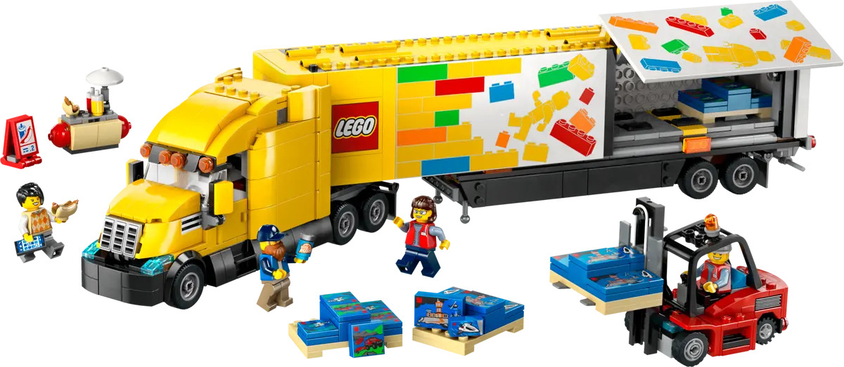 LEGO City 60440 kĺbové nákladné auto