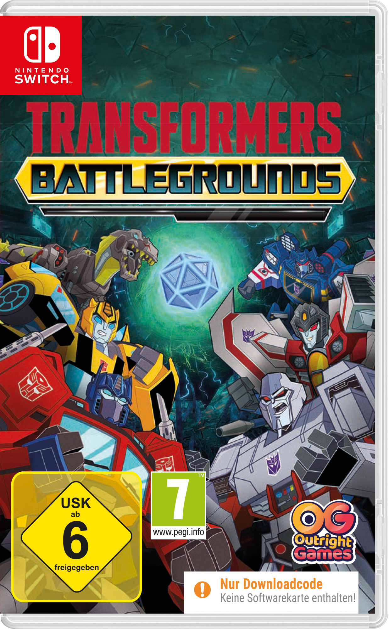 Diverse Transformers Battlegrounds Nintendo Switch-Spiel 22700042005