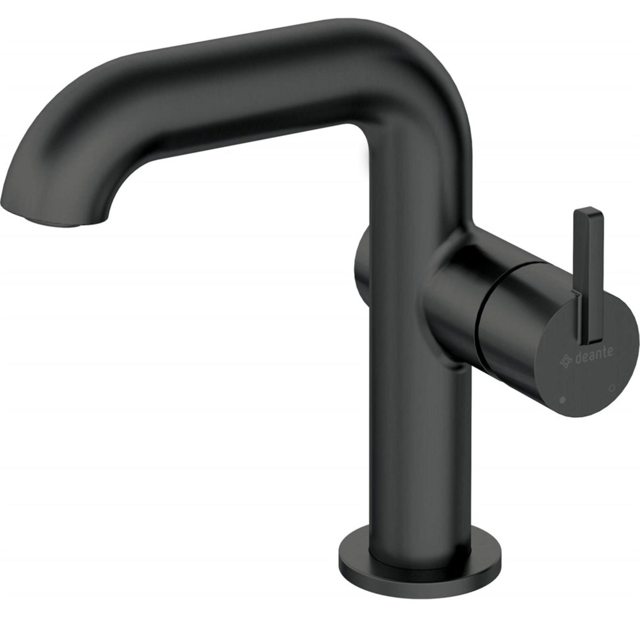 DEANTE Basin mixer with rectangular spout BQS_N24M