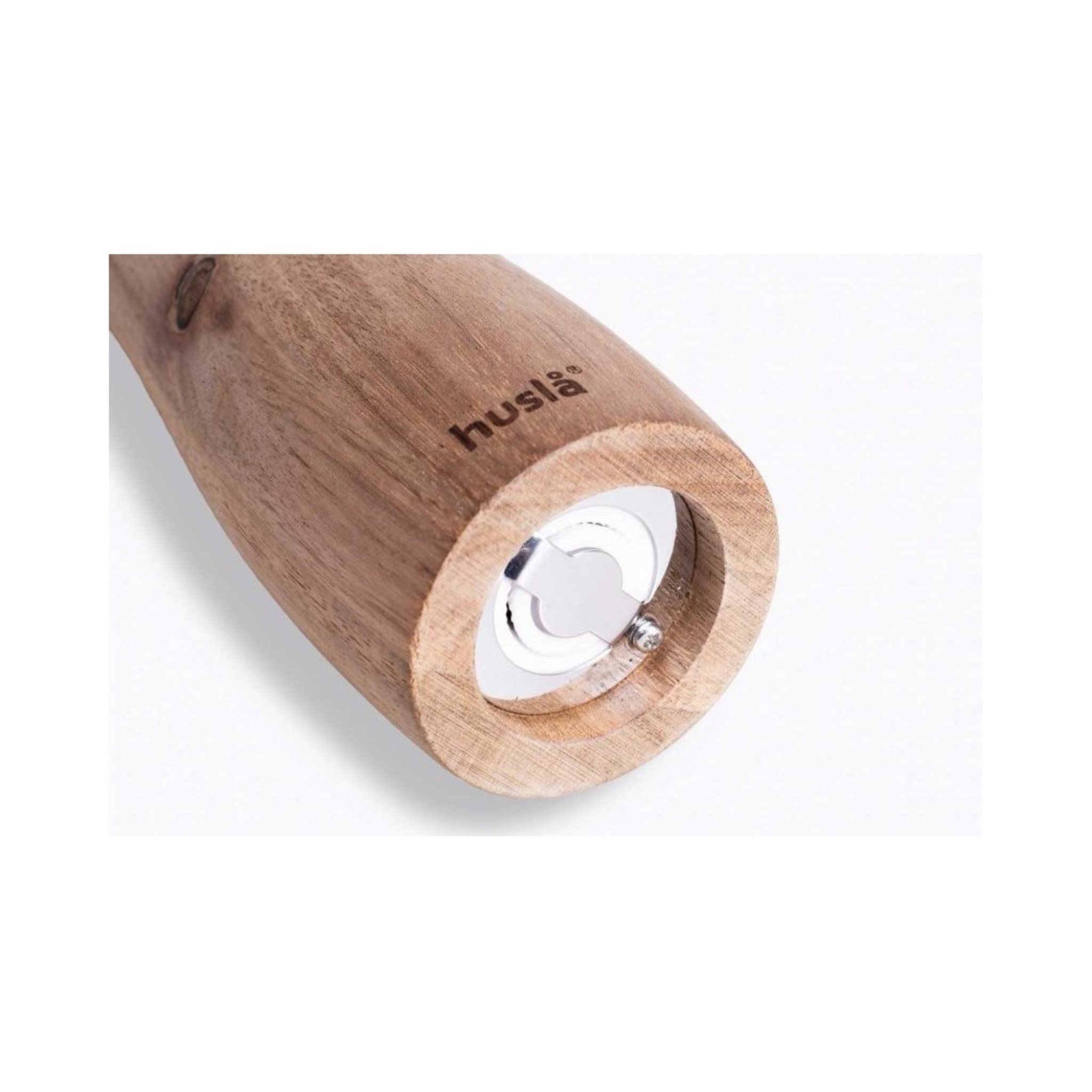 Adamant Set Macinasale E Pepe In Legno Di Acacia 21cm Con Sottovaso E Imbuto: Regalo Di Matrimonio