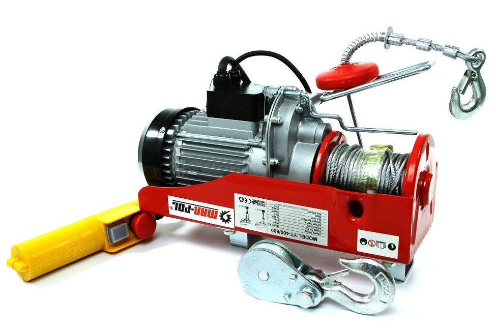 Geko Elektrický naviják, 400/800kg, 1300W G01089