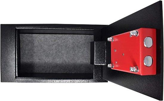 Famanu Bodenkluis mit Schlüssel - Standard Schutz - 6 mm dicke Tür - Unauffällige Bodensafe - 4,3 Liter SHSHOP