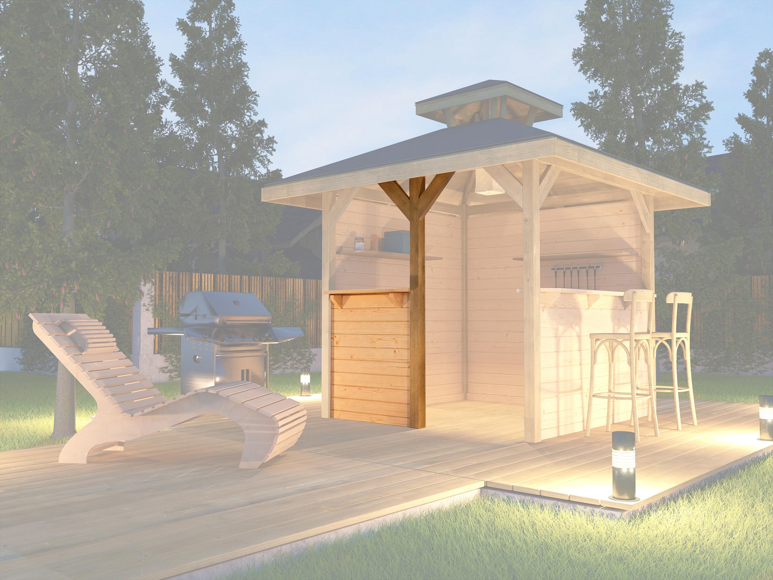 Weka Bausatz Treseneingang 651, natur B x T x H H 210 weka_651.3838.06.00