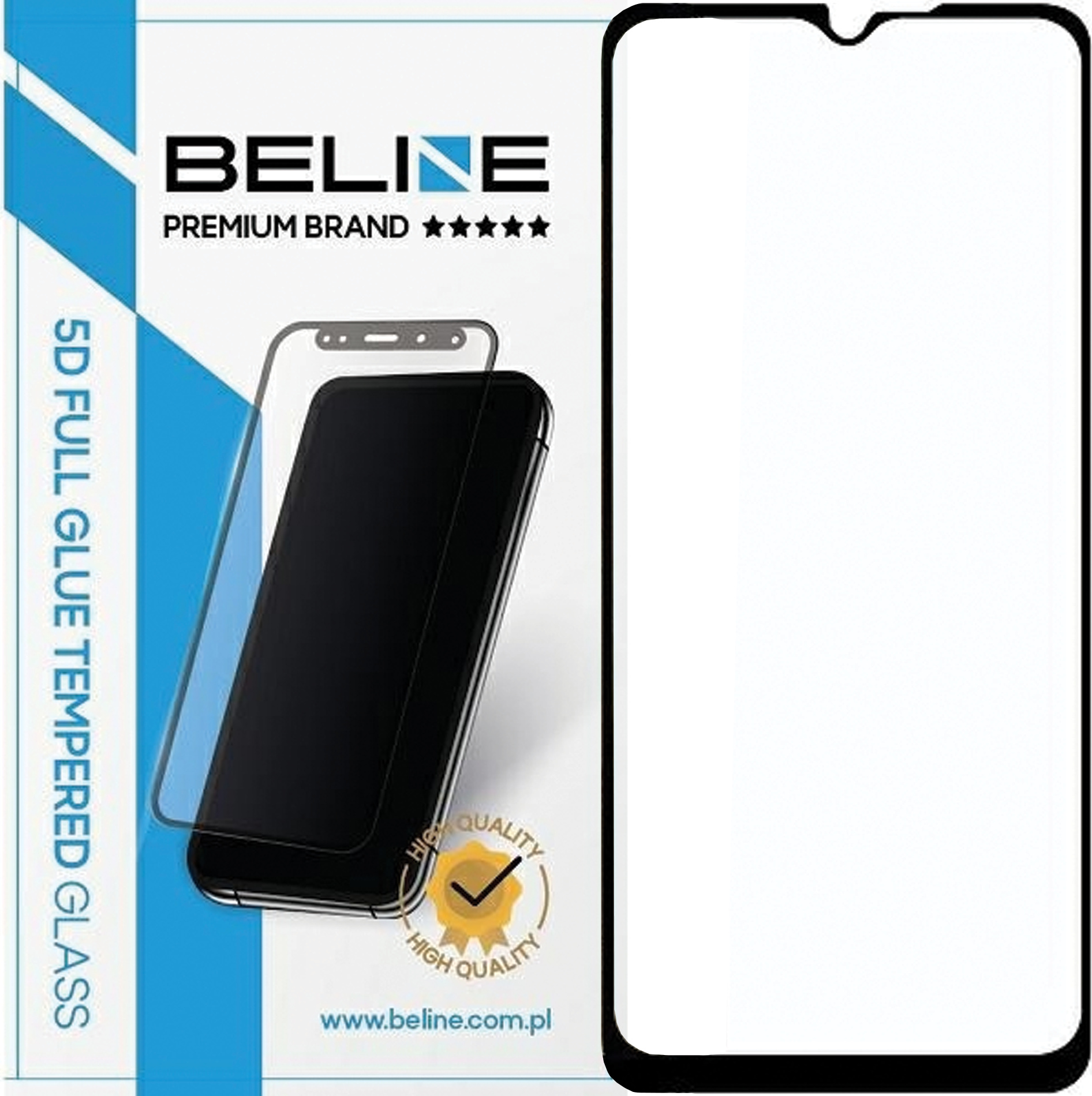 Beline 5D Vorgespanntes Glas Oppo A98