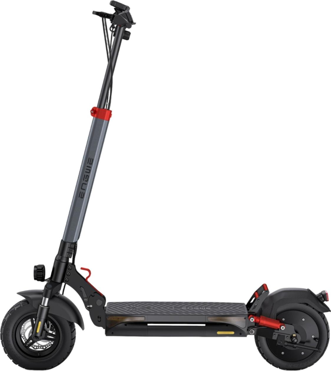 Elektrická Kolobežka ENGWE Y600S - Motor 500W Batéria 48V18AH 10" Kolesami A Kotúčovou Brzdou - Červená